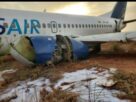 Actualité-accident d’avion-Sénégal l'avion est âgé de 30 ans. «Le Boeing 737-300 de Transair est immatriculé 6V-AJE, et âgé de 30 ans