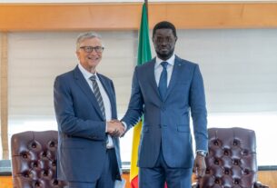 Le Président de la République, Bassirou Diomaye Faye, a reçu aujourd’hui en audience M. Bill Gates , président de la Fondation Gates