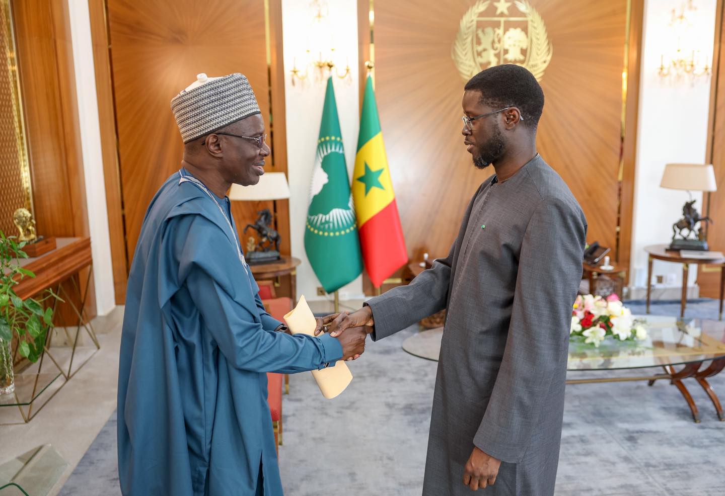 La rencontre entre le président Bassirou Diomaye Faye et la Confédération des syndicats autonomes du Sénégal (CSA),