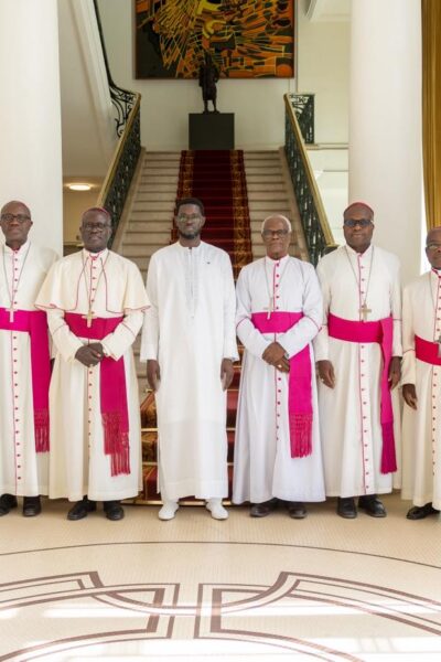 religion Le Président de la République a reçu cet après-midi, au Palais, une délégation des responsables de l'Église catholique du Sénégal, conduite par la Conférence épiscopale